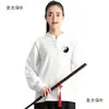Nuevo Conjunto de Tai Chi Quan Otoño/Invierno Ropa de Algodón para Práctica Competición Grupal Camiseta Unisex de Manga Larga Color Sólido Dos Piezas Tai Mai Tai Bao
