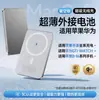 [Produto Original Oficial] Nova Bateria Externa Power Bank Magnético Ultrafino, Compacto, Portátil, Grande Capacidade, Adequado para Apple