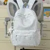 Mochila com estampa de estrelas, uma mochila fofa e doce para meninas, perfeita para o uso diário, escola e passeios com os amigos