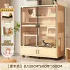 Villa para Gatos Jaula para Gatos Casa Interior Espacio Libre Casa para Gatos Casa para Gatos de Madera Maciza Gabinete para Gatos Casa para Gatos Cama para Gatos