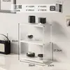 Prateleira de Armazenamento, Prateleira Fofa de Organização para Casa, Prateleira de Barra, Suporte de Copos Qihang Multicamadas, Prateleira de Armazenamento para Copos de Mesa, Suporte de Copos de Acrílico