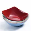 Tigela Festiva de Lanches de Ano Novo Tigela Doméstica para Bolo e Sobremesa Tigela para Lanches e Frutas Secas Loja de Hot Pot Tigela Yuanbao para Comida Frita