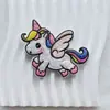 Patches de Tecido de Coelho Desenho Animado Fofo, Pequenos Patches Bordados para Roupas, Adesivos Decorativos, Acessórios DIY, Itens Artesanais Fofos
