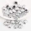 Nuevo Producto 8x10mm Cabeza de Gato Agujero Cruzado Colgante de Vidrio Pulsera DIY Collar Accesorios para Joyería Venta al por Mayor en Stock