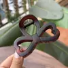 Nuevo Pinza de Amor con Lazo 8cm Hebilla de Mariposa Pinza Trasera para el Cabello Versátil Elegante Simple Accesorios para el Cabello Pinza de Tiburón