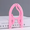 Cabide de Roupas Dobrável Artefato de Armazenamento para Pendurar Roupas Doméstico Dormitório Estudante Secagem Viagem Clip Multifuncional Portátil