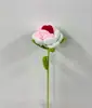 Buquê de flores rosas, flores artificiais, flores de crochê feitas à mão, flores de fio realistas, produto acabado, presente para o Dia dos Namorados e Dia dos Professores