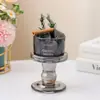 Pedra difusora, pedra de aromaterapia, decoração de cristal natural, copo porta-velas de vidro, item de decoração para casa com cristal difusor de alta qualidade