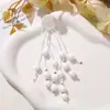 Parches de Tela con Cuentas de Colores Caramelo con Borlas Estilo Hada Dulce de Verano Accesorios para el Cabello Pendientes Reductores de Edad Dopamina Broche Accesorios