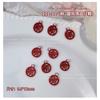 Accesorios para uñas año nuevo estilo nacional parche metálico rojo perla fortuna doble felicidad decoración de uñas nupcial