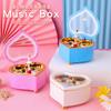 Caja de almacenamiento de caja de música de piano creativa simple premios para estudiantes niños caja de música piano regalo de empresa fábrica mayoreo