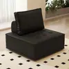 Bloque de Tofu Alquiler de Dormitorio de Apartamento Pequeño Tatami Japonés Individual Moderno Ocio Perezoso Juego de Sofá de Tela
