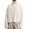Suéteres Personalizados de uma Fábrica Poderosa: Novos Modelos Outono/Inverno com Toque de Luxo, Suéteres de Cor Sólida para Homens, Malhas Quentes Casuais da Moda
