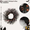 Ramas secas temáticas de Halloween negro transfronterizas, árboles pequeños, accesorios de decoración de lugares, decoración del hogar para chimenea, decoraciones para el Festival de los Fantasmas