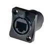 Extensor de cabo de rede conector de sinal à prova d'água conector de porta de rede RJ45 plugue de sinal especial para tela de exibição