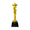 Fornecimento direto da fábrica suprimentos para competição de decoração suprimentos de premiação atacado Série estrela de cinco pontas pequena troféu troféu de resina sala de estar