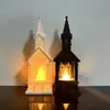 Linterna de Navidad para Nuevo Producto Transfronterizo Vela Electrónica LED Portavelas Luz Nocturna Regalo Creativo Linterna Electrónica Pequeña Kongming
