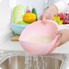 Vendas Diretas de Fábrica de Itens Práticos para Cozinha: Bacia Drenante Multifuncional para Lavar Legumes, Conter Água e Lavar Arroz na Cozinha