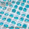 6mm Color Caramelo Flash Shiyue Cara Fondo Puntiagudo Diamante Joyería para Uñas Arte de Uñas Popular Súper Flash Usable Diamante al Por Mayor