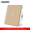 Interruptor de control remoto tipo 86 transfronterizo panel de parche aleatorio de vidrio templado inteligente interruptor táctil de radiofrecuencia inalámbrico venta al por mayor