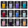 Vaso de Acero Inoxidable 304 de una Sola Capa Transfronterizo, Vaso para Cerveza, Vaso con Borde Enrollado, Vaso para Beber Directamente, Vaso para Bebidas Frías de Verano al Aire Libre, Vaso para Enjuague Bucal