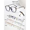Armazón de gafas de aleación TR tendencia luz anti-azul moda para caminar simple miopía rojo neto deformación anticaída comercio electrónico 7159