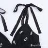 Ropa de Mujer de Comercio Exterior al por Mayor Verano Nuevo Estilo Europeo y Americano Moda Flor Bordado Cuello V Vestido de Tirantes 0881396