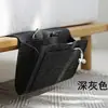 Bolsa colgante de almacenamiento para mesita de noche de fieltro no tejido simple, bolsa de almacenamiento portátil para dormitorios, un artículo práctico para sofás y mesitas de noche