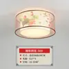 Lámpara de Techo para Dormitorio, LED Redonda y Cuadrada, Estilo Moderno Simple, Adecuada para Sala de Estar, Estudio, Pasillo, Acogedora y Romántica, Iluminación de Nuevo Estilo Chino