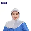 Gorras de Trabajo para Procesamiento en Fábrica de Alimentos, Sombreros de Chal Grande, Gorras de Trabajo Unisex a Prueba de Polvo para Taller