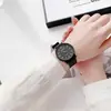 Reloj de estilo popular para estudiantes, estilo coreano, sencillo, deportivo, informal, para hombre, estilo universitario retro atmosférico, reloj para parejas.