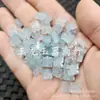 Cor Água-Marinha Jade Contas Soltas Quartzo Azulita Jade Contas Espaçadoras Acessórios para Joias Contas