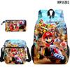 Bolsa Escolar, Estuche, Bolso de Hombro, Set de Tres Piezas, Producto Nuevo Transfronterizo, Mario Kart World