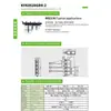 Válvula Solenoide Micro Kyk0526Gr4-2 Válvula Tripla de Duas Posições e Cinco Vias para Assento de Massagem de Carro Suporte Lombar Válvula Múltipla