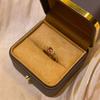 [Envío] Primer Sencillo de Recién Llegado Anillo Liso de Plata Esterlina 925 Anillo Irregular Joker Nicho para Mujer de Lujo Ligero de Alta Gama