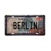 Placa de matrícula decorativa personalidad póster creativo incentivo pintura decorativa pintura de hojalata en stock fábrica directa Amazon AliExpress