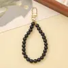 Nuevo Cordón para Teléfono Móvil Pulsera de Perlas con Lazo para Mujer Ins Moda Simple Boutique Aroma Pequeño Cuentas Hechas a Mano
