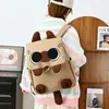 Mochila de Gato de Dibujos Animados Versátil Japonesa Versión Coreana de Dibujos Animados Mochila Escolar de Gran Capacidad Ins Mochila Linda para Estudiantes Universitarios