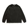 Ropa para Hombre North Boundary Marca Americana de Moda 2025 Otoño Nuevo Suéter con Cuello Henley Top Casual de Punto Waffle para Hombre
