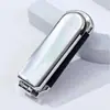Pente com Almofada de Ar e Espelho Prata Dois em Um Atacado Dobrável Compacto Portátil Pente Alisador de Cabelo Feminino