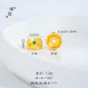 Pu Zuojiu no se desvanece arena dorada accesorios DIY amor rosa cuerno de la abundancia pulsera con cuentas pasantes collar con cuentas