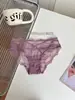 Nalgas Cruzadas en Forma de Durazno* Bragas Sexy de Encaje con Lazo Estilo Francés para Mujer, Hilo Dental Hueco de Baja Cintura para Chica de Deseo Puro