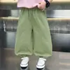 Pantalones Anti-Mosquitos para Niños, Verano Delgados Transpirables Frescos Pantalones Linterna, 2026 Nuevos Elegantes Pantalones Largos Casuales para Bebé, Ropa de Verano