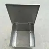 Caixa de Proteção para Ponto de Observação de Assentamento, Caixa Externa de Aço Inoxidável para Edifício, Tampa Protetora, Tampa de Monitoramento de Marca de Levantamento, Caixa em Forma de Ferradura