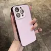 Adecuado para Funda de Teléfono Móvil Iphone16Promax Galvanizada Círculo Fino Magnético Ag Nano Apple 15 Cubierta Protectora de PC Mate