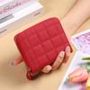 Hot-Selling Transfronterizo 2026 Nueva Cartera Plegable, Bolsa Linda de Tofu, Billetera para Monedas de Cuero Suave de Color Sólido, Gran Cantidad en Stock