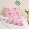 [Funda de almohada Clase A núcleo de almohada] núcleo de almohada infantil desmontable terciopelo de frijol de algodón almohada para siesta de jardín de infantes tesoro