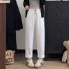 Pantalones harén cortos de mujer para primavera y verano, finos, versátiles, casuales, de corte holgado, estilo zanahoria