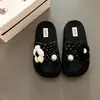 Sandalias de Dedo Florales para Mujer 2026, Lindas para Verano al Aire Libre, Chanclas Casuales con Cuña Antideslizante de Suela Gruesa Tridimensional con un Toque de Lujo