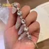 Pulsera de Huevo de Jade con Diseño de Espuma de Agua Natural con Incrustaciones de Plata 925, Pulsera Versátil de Diamantes de Nuevo Estilo Chino